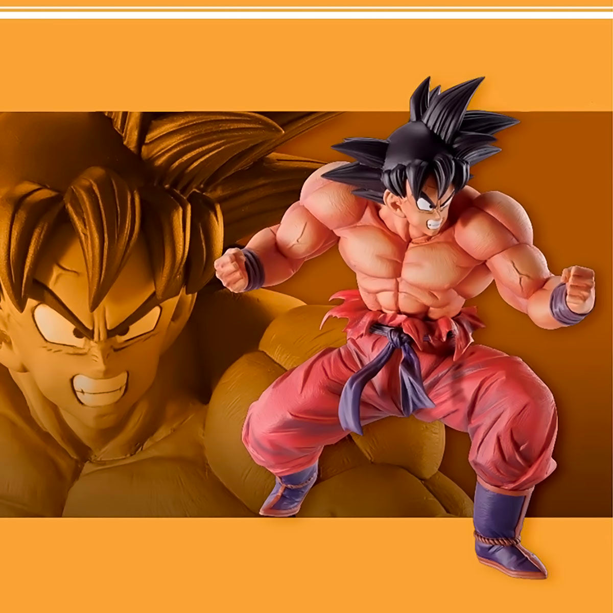 dragon ball - drt003 - son goku anime figure kaioken action figurine pvc statue collection model decoration ornaments toys gifts