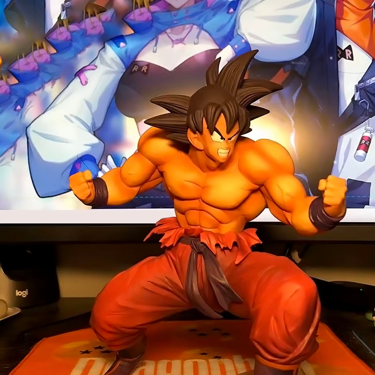 dragon ball - drt003 - son goku anime figure kaioken action figurine pvc statue collection model decoration ornaments toys gifts
