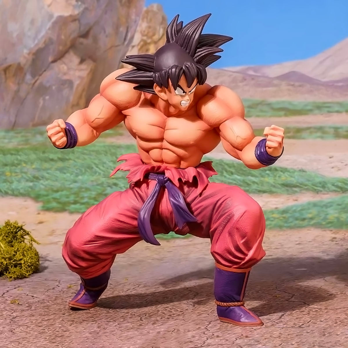 dragon ball - drt003 - son goku anime figure kaioken action figurine pvc statue collection model decoration ornaments toys gifts