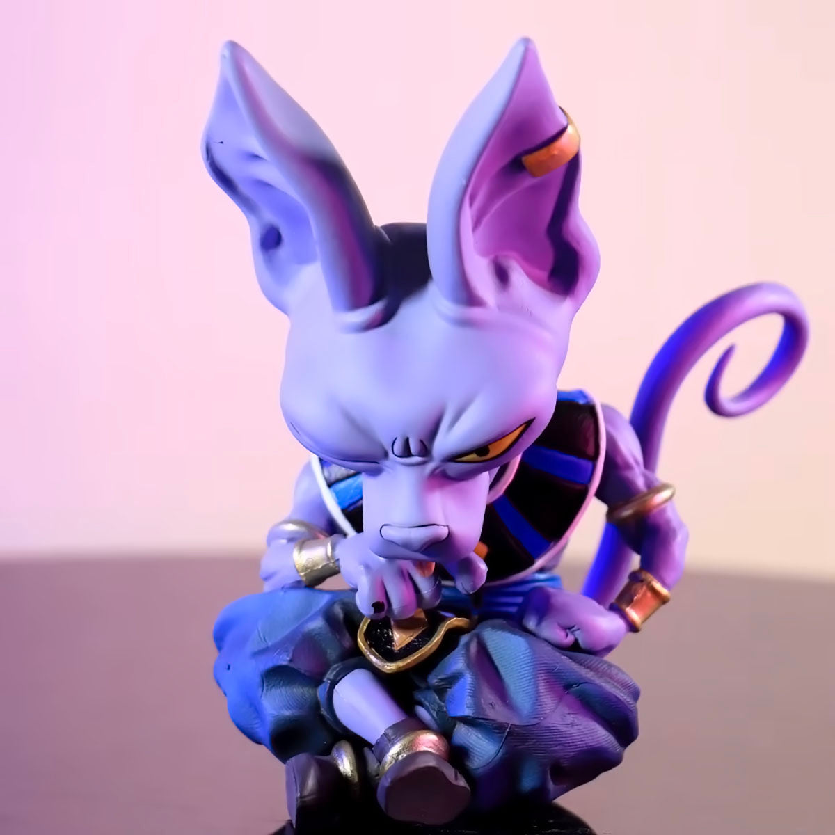 dragon ball - drt007 - anime dragon ball super beerus anime figure action model figurals brinquedos toys