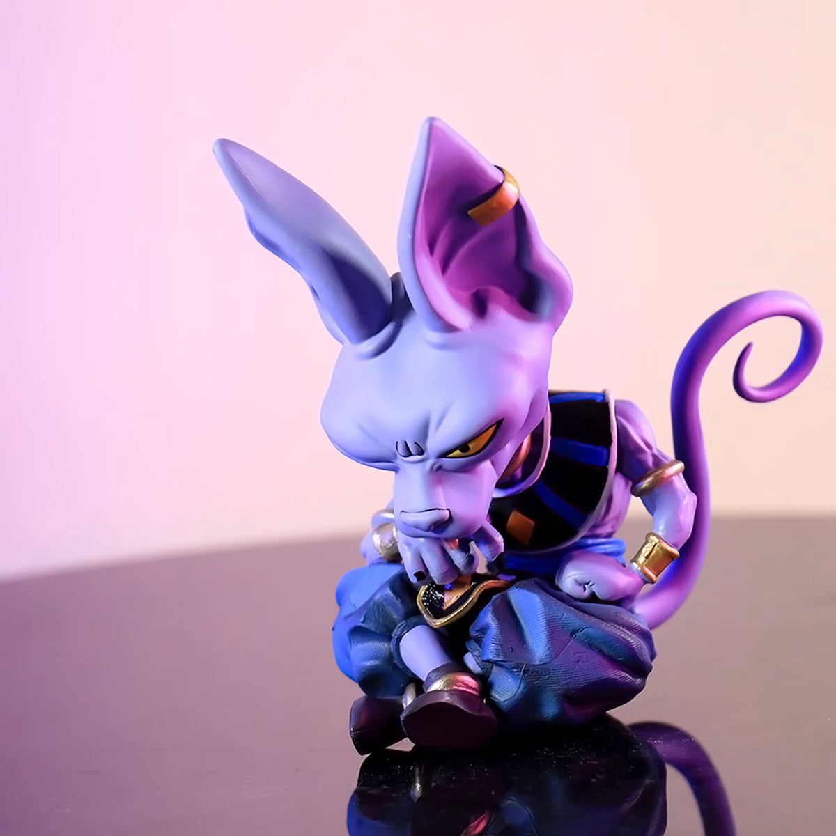 dragon ball - drt007 - anime dragon ball super beerus anime figure action model figurals brinquedos toys