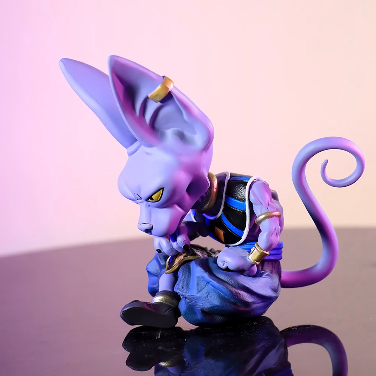 dragon ball - drt007 - anime dragon ball super beerus anime figure action model figurals brinquedos toys