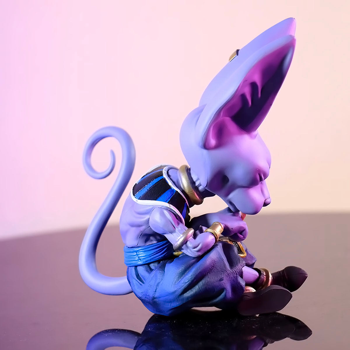 dragon ball - drt007 - anime dragon ball super beerus anime figure action model figurals brinquedos toys