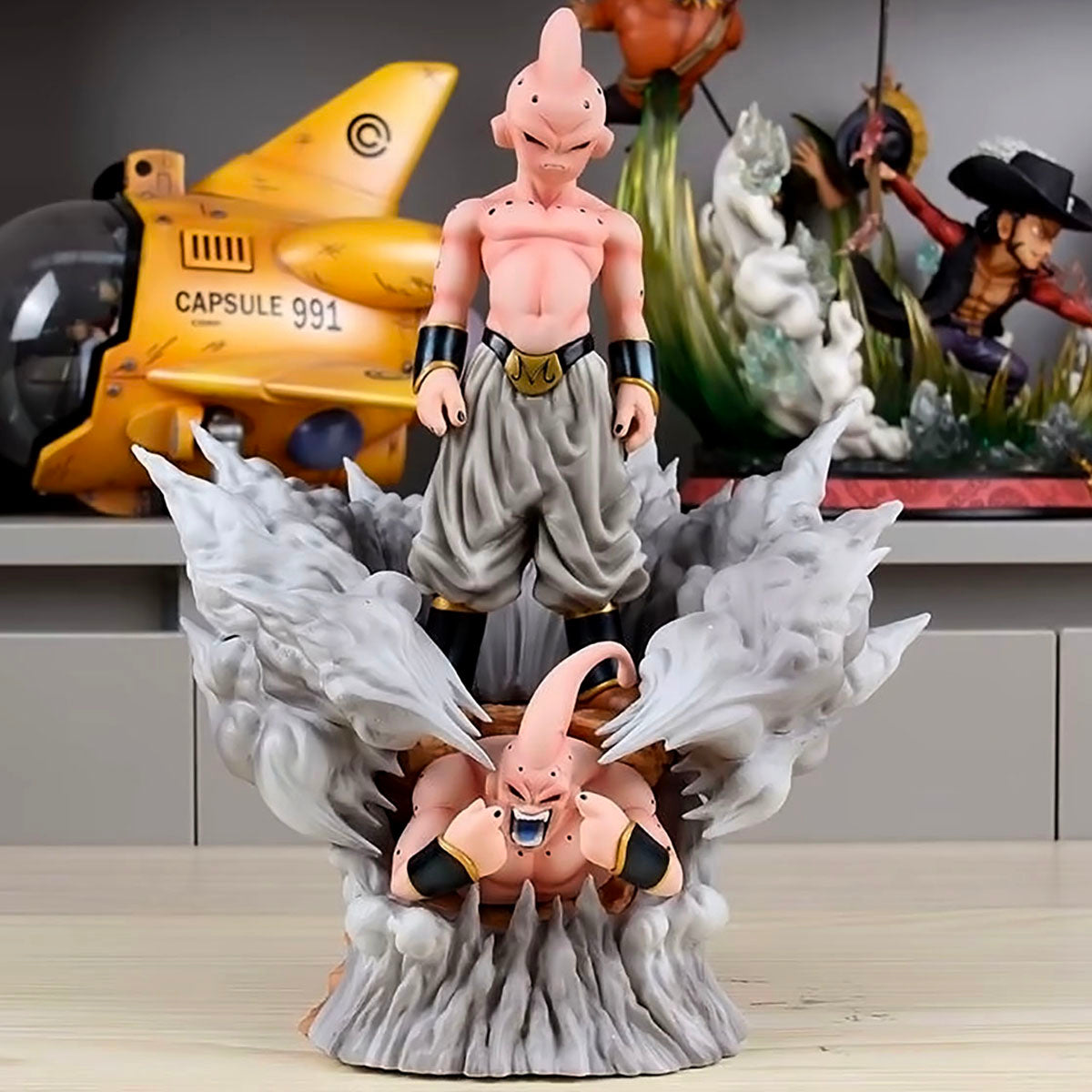 dragon ball - drt011 - anime dragon ball z figurine majin buu figure pvc statue collectible model toys gifts