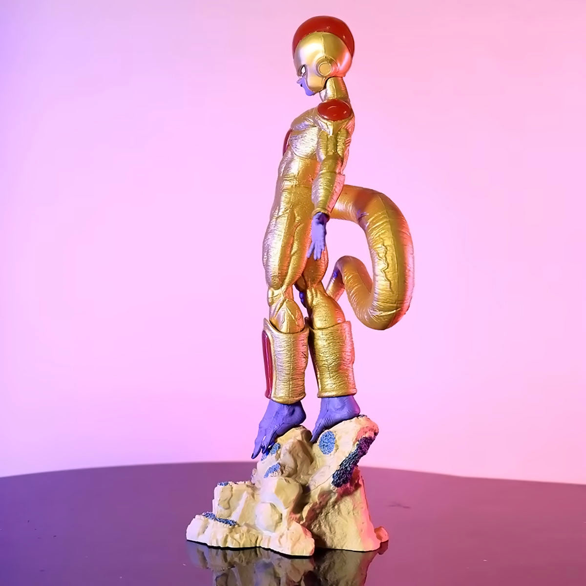 dragon ball - drt014 - anime dragon ball figures 26cm new super frieza figure golden frieza frieza figurine statue collectible pvc model doll toys gifts
