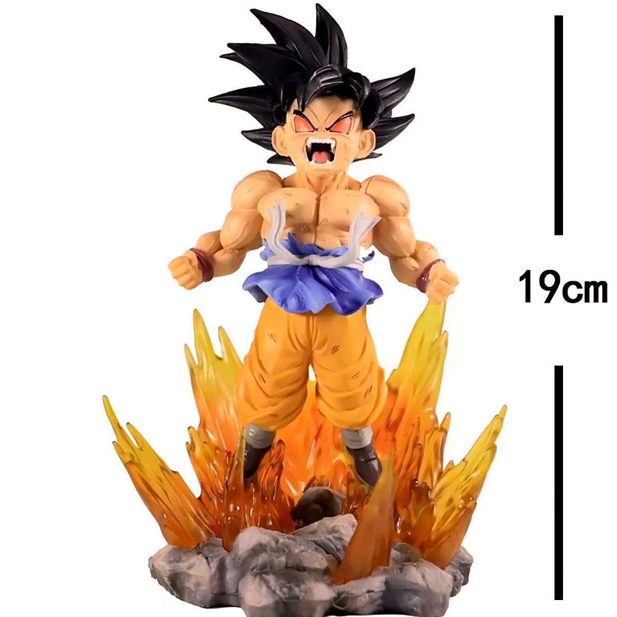 dragon ball - drt018 - anime dragon ball z figure son goku figure ssj4 pvc action figure collection model toys gifts