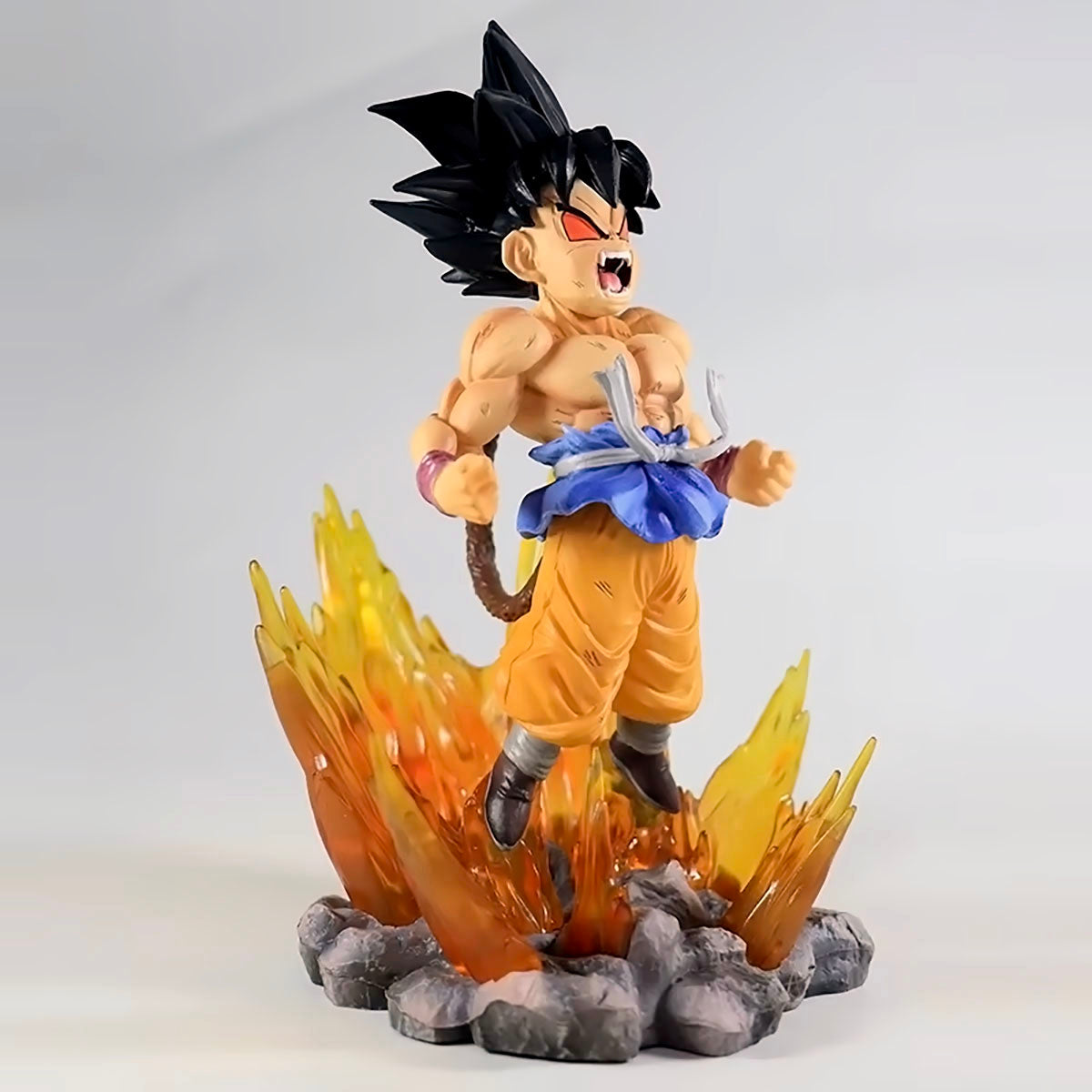 dragon ball - drt018 - anime dragon ball z figure son goku figure ssj4 pvc action figure collection model toys gifts
