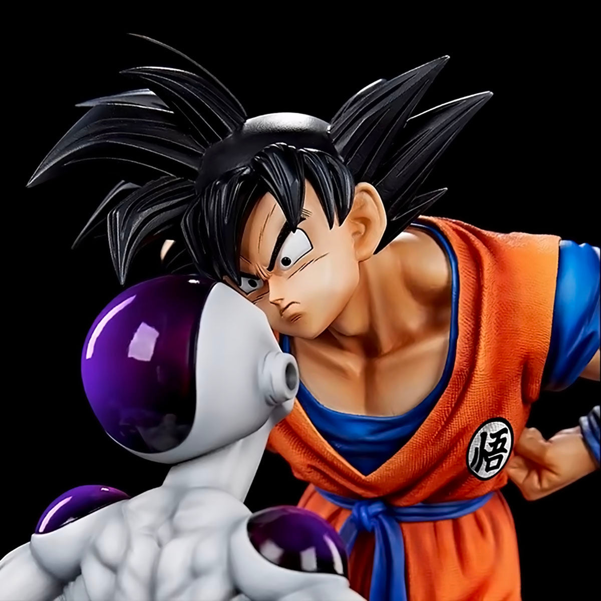 dragon ball - drt027 - dragon ball anime figures son goku frieza look each other figurine 23cm pvc statue model doll collection room decora toys gifts