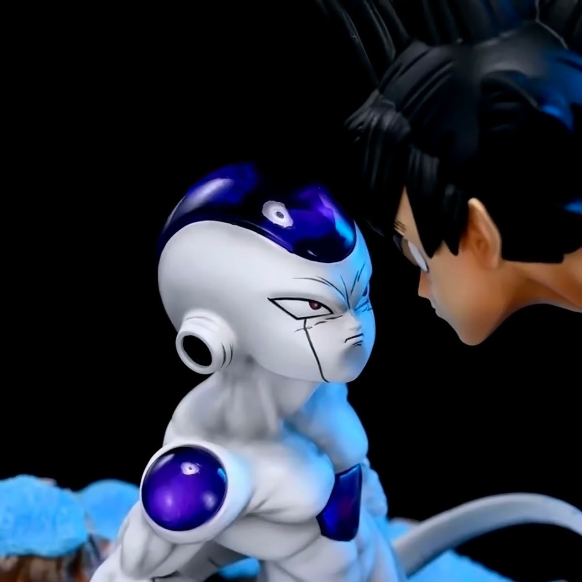 dragon ball - drt027 - dragon ball anime figures son goku frieza look each other figurine 23cm pvc statue model doll collection room decora toys gifts