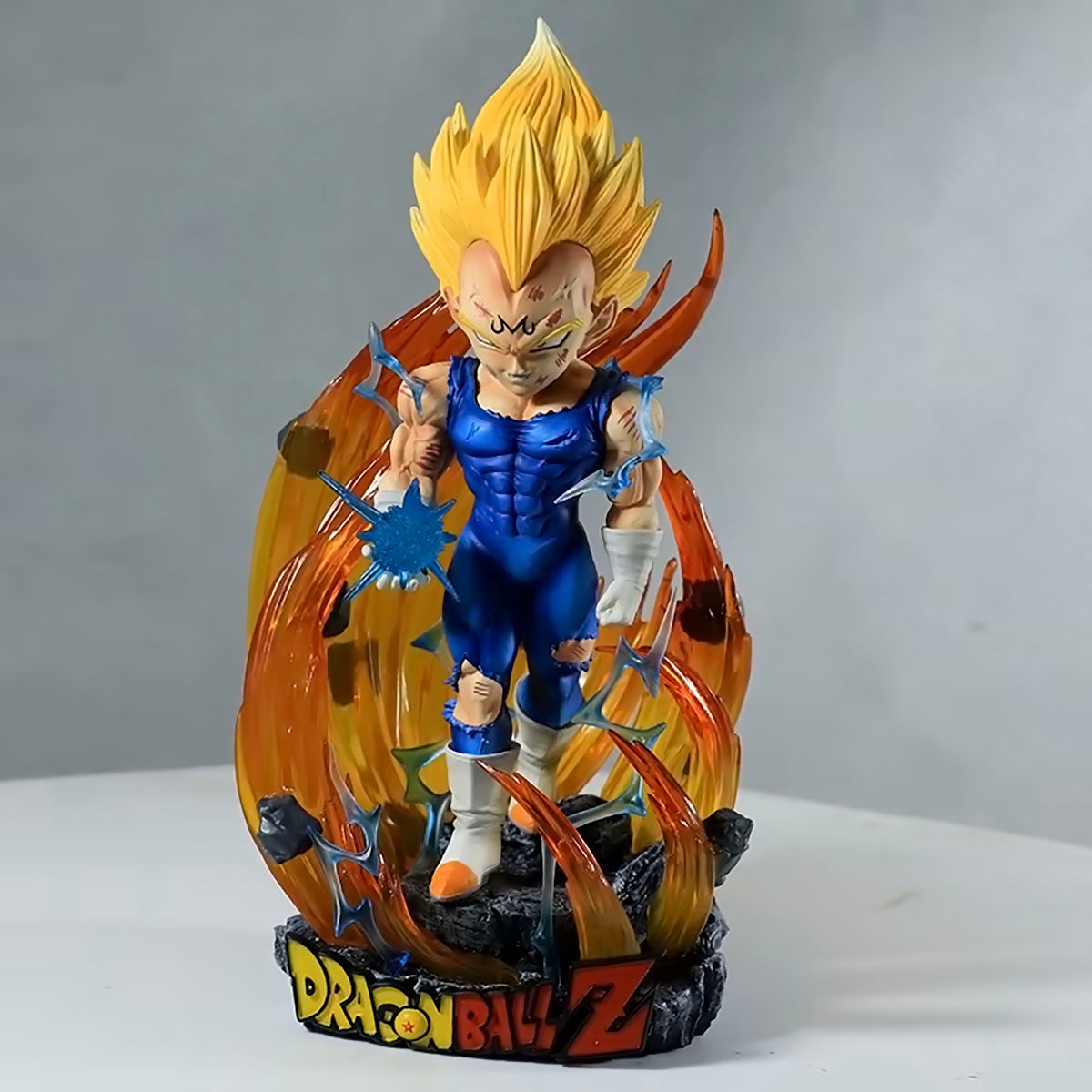 dragon ball - drt028 - anime dragon ball z majin vegeta figure replace head pvc action figures vegeta figurine gk statue collection model toys
