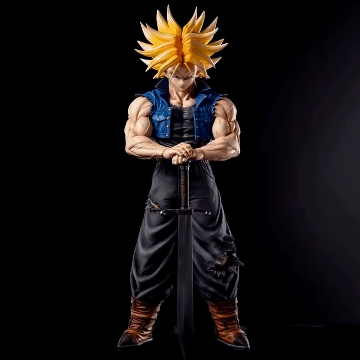 dragon ball - drt030 - dragon ball z anime trunks figure trunks action figures pvc statue collection model decoration doll toys gifts