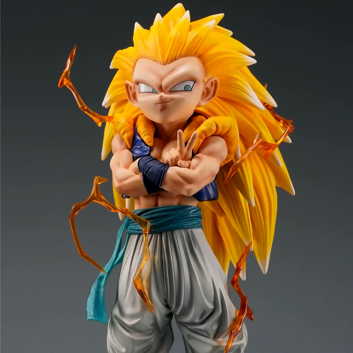 dragon ball - drt033 - dragon ball z figures super saiyan gotenks anime figurine ghost squad model statue doll collection decoration toys gifts