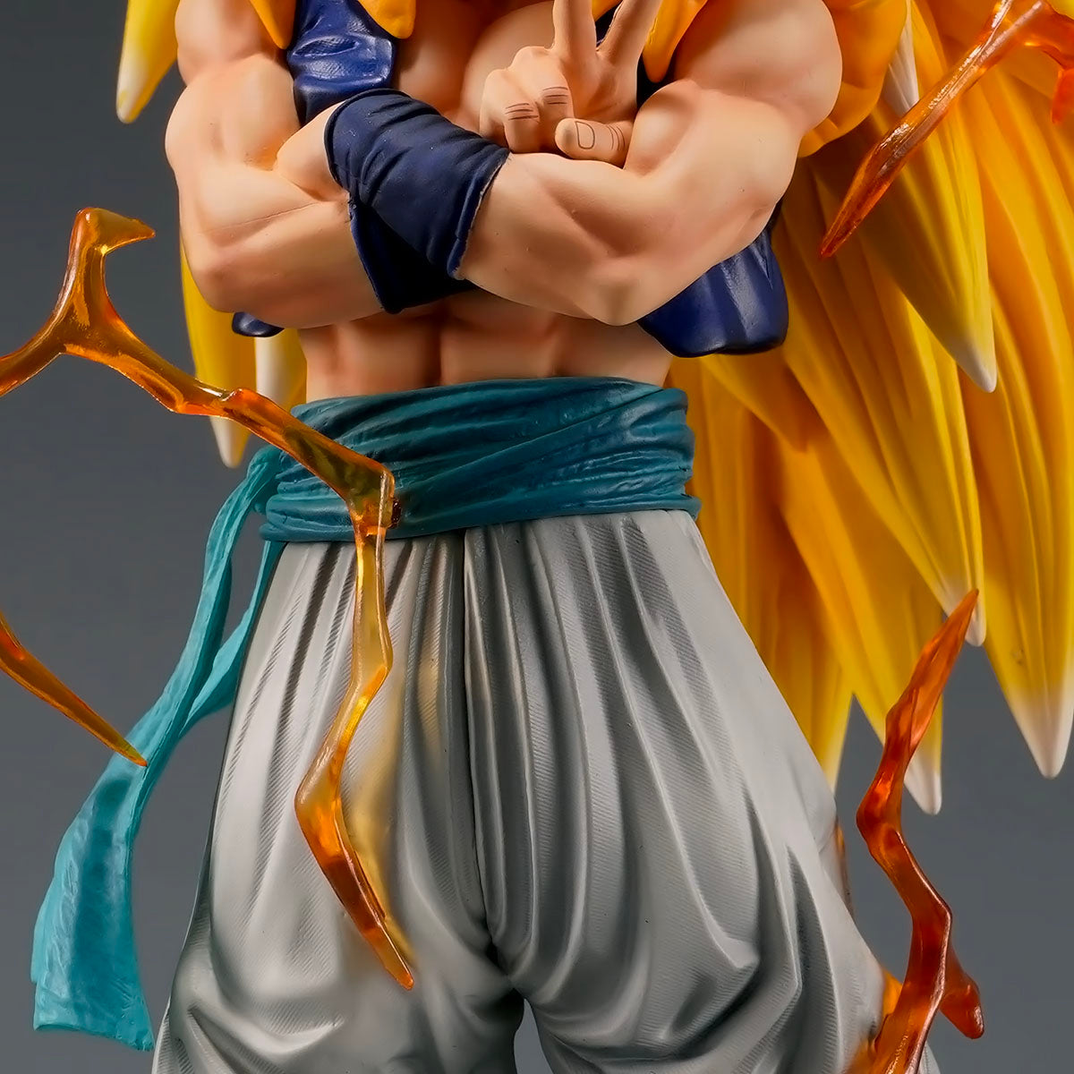 dragon ball - drt033 - dragon ball z figures super saiyan gotenks anime figurine ghost squad model statue doll collection decoration toys gifts