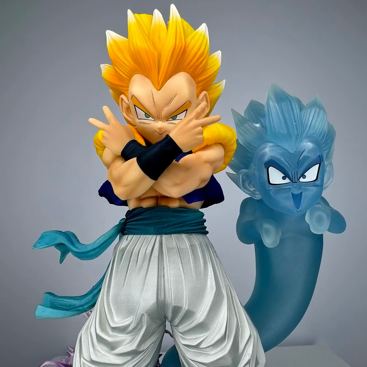 dragon ball - drt033 - dragon ball z figures super saiyan gotenks anime figurine ghost squad model statue doll collection decoration toys gifts