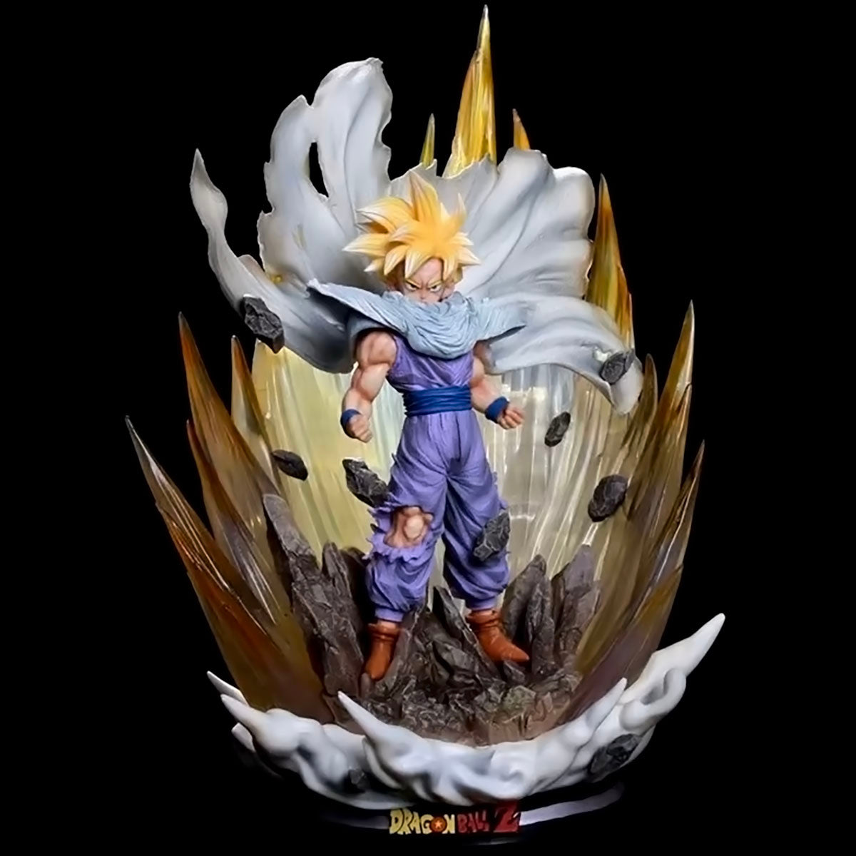 dragon ball - drt036 - dragon ball z anime figure model gk son gohan figurine 41cm height with led statue vegetto goku collection toys dbz figma dolls