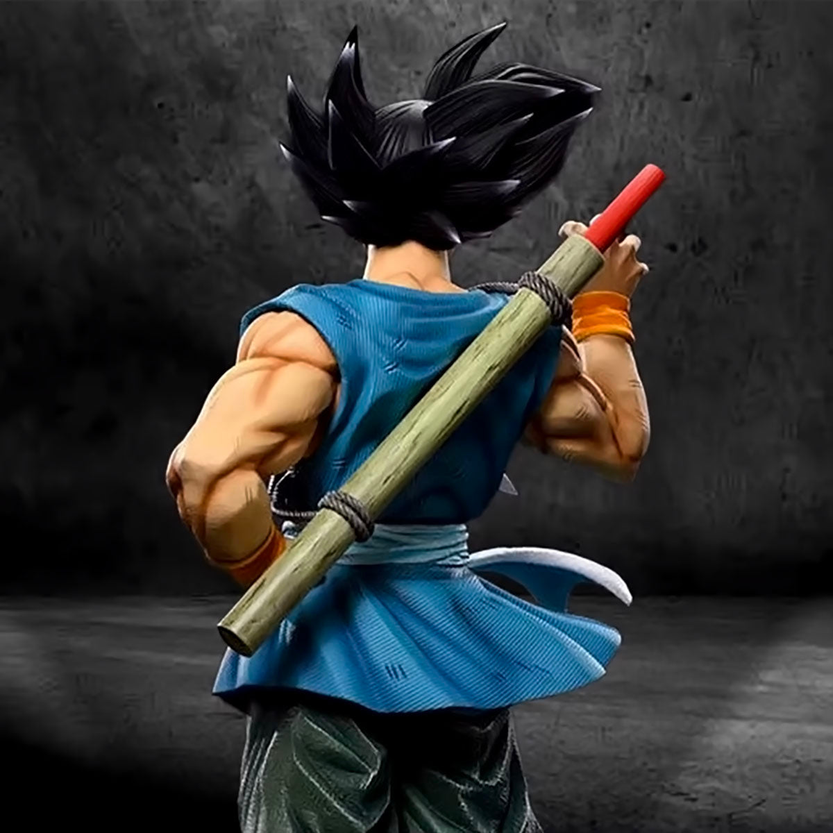 dragon ball - drt037 - dragon ball son goku happy laughing goku figure four star dragon ball action figurine statue model statue toys gift
