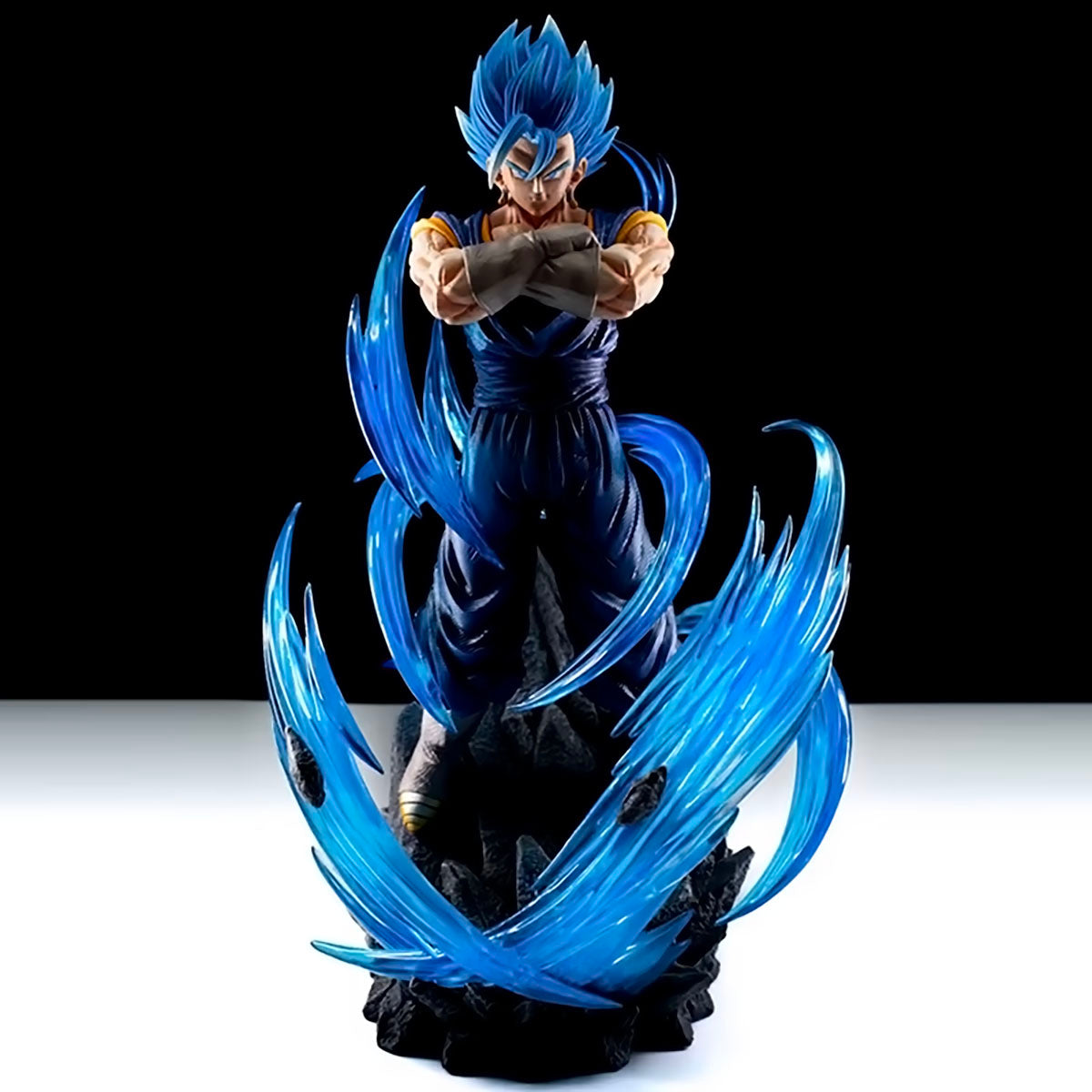 dragon ball - drt039 - anime dragon ball z vegetto figure the combination of sun wukong and beijita statue dolls ornament toys gifts