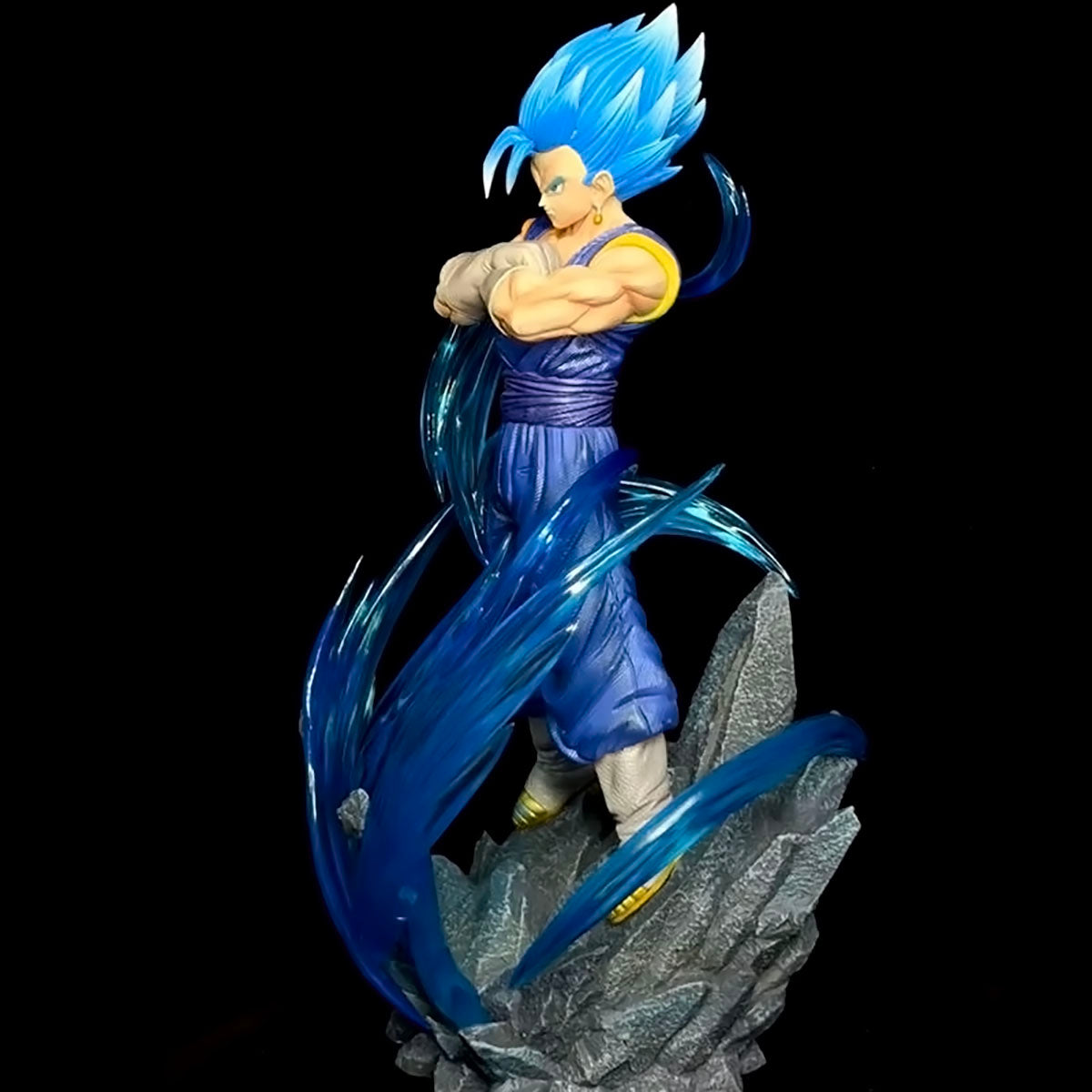 dragon ball - drt039 - anime dragon ball z vegetto figure the combination of sun wukong and beijita statue dolls ornament toys gifts