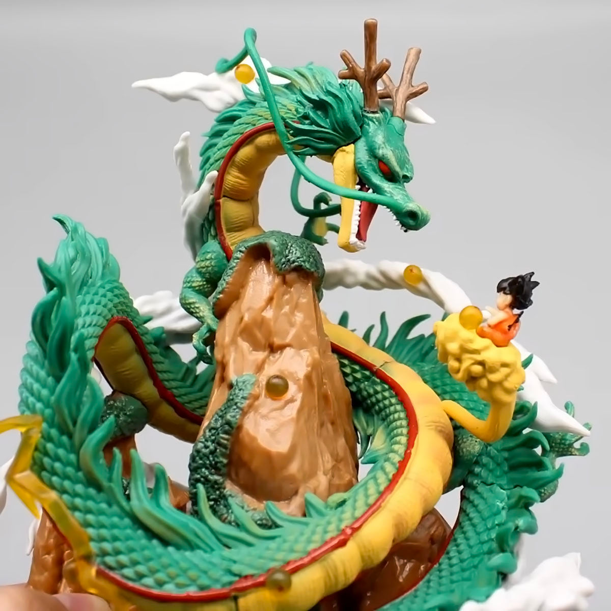 dragon ball - drt040 - anime dragon ball z shenron figure with kid goku figurine pvc action figures gk statue dbz shenlong collectible model toys gifts