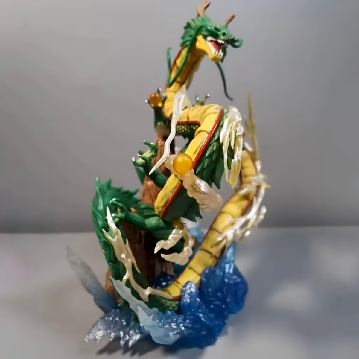 dragon ball - drt040 - anime dragon ball z shenron figure with kid goku figurine pvc action figures gk statue dbz shenlong collectible model toys gifts