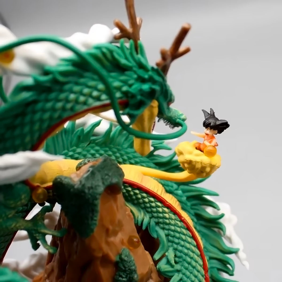 dragon ball - drt040 - anime dragon ball z shenron figure with kid goku figurine pvc action figures gk statue dbz shenlong collectible model toys gifts