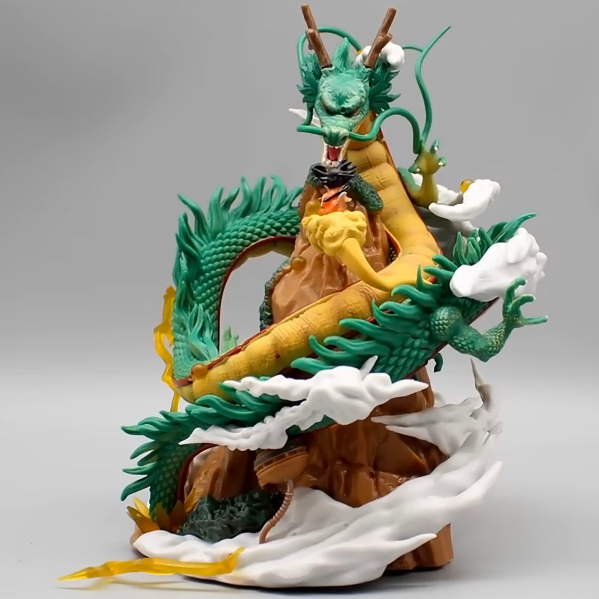 dragon ball - drt040 - anime dragon ball z shenron figure with kid goku figurine pvc action figures gk statue dbz shenlong collectible model toys gifts