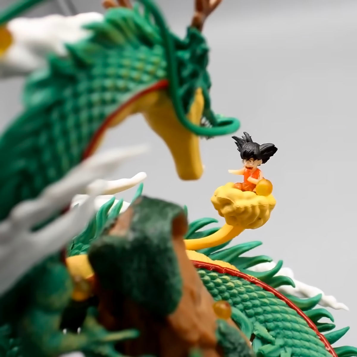 dragon ball - drt040 - anime dragon ball z shenron figure with kid goku figurine pvc action figures gk statue dbz shenlong collectible model toys gifts