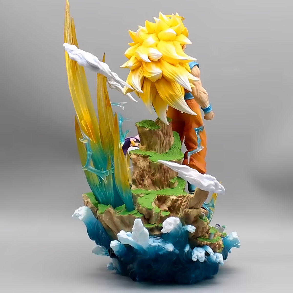 dragon ball - drt046 - dragon ball z anime figure gk son goku kakarotto super saiyan 3 manga statue pvc action figurine collectible model toy gifts