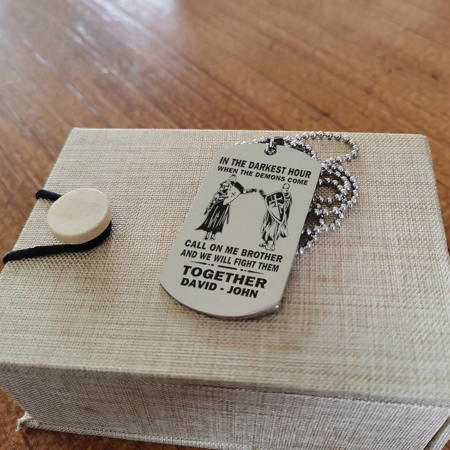 br1b call on me brother - dragon ball - goku vegeta- soldier - naruto - engraved dog necklace all style