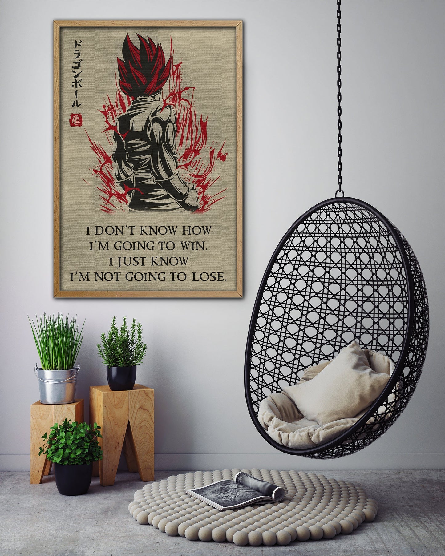 dr040 + dr044 + dr058 - call on me brother - 7 5 3 code - i'm not going to lose - vertical poster - vertical canvas - dragon ball poster