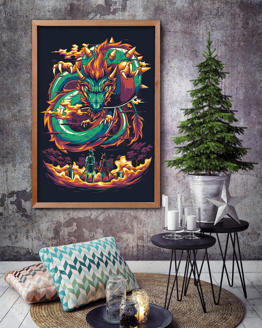 SA085 - Mario Final - Vertical Poster - Vertical Canvas - Samurai Poster