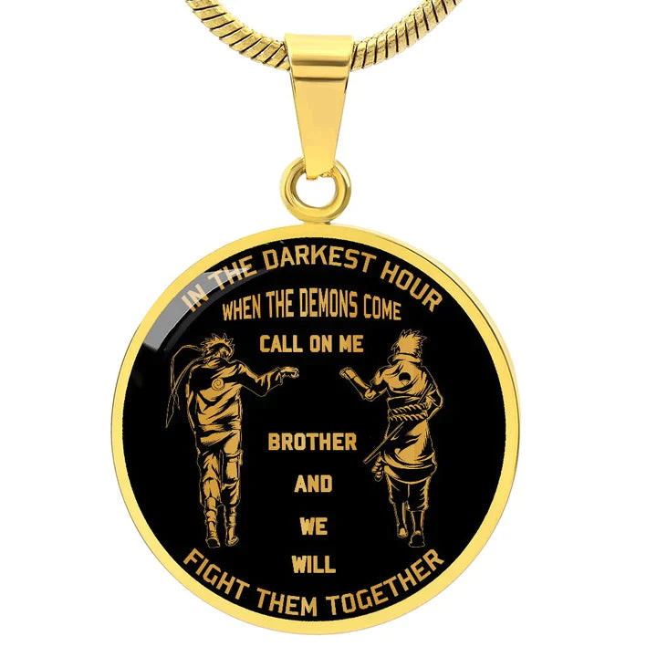 br21 brt call on me brother - dragon ball goku vegeta - soldier - engraved dog tag 18k dog tag necklace gold all style
