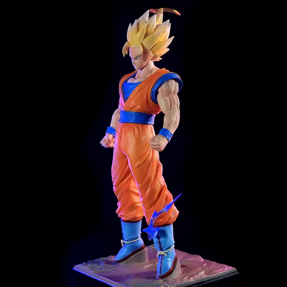 dragon ball - drt017 - anime dragon ball z figure ssj3 goku figure pvc super saiyan 3 goku collectible model toys gifts