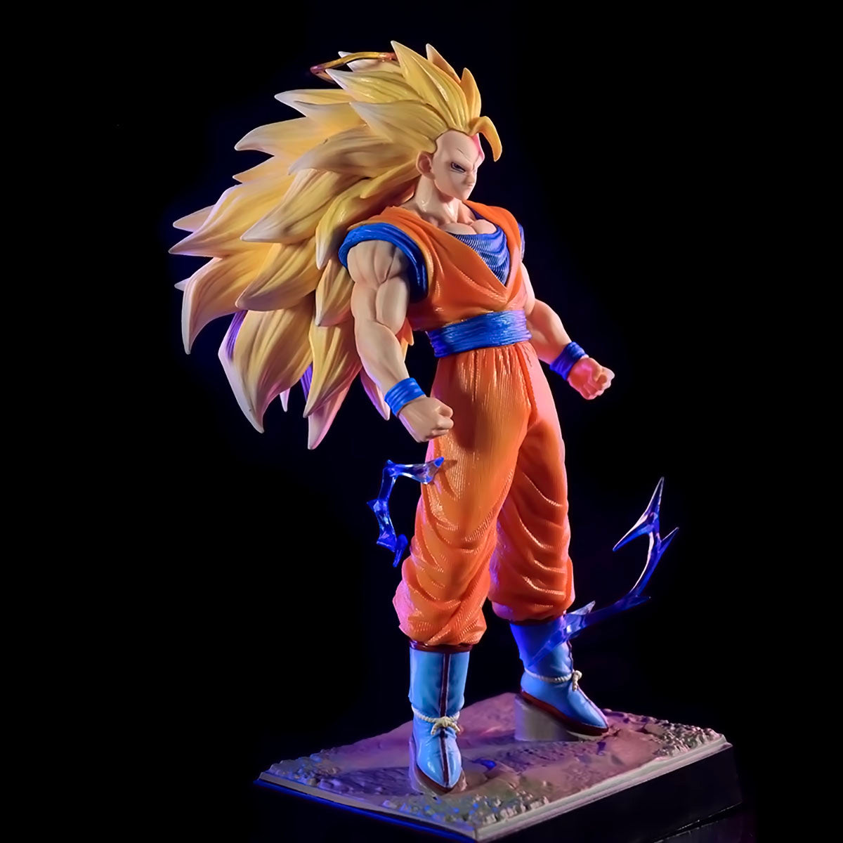 dragon ball - drt017 - anime dragon ball z figure ssj3 goku figure pvc super saiyan 3 goku collectible model toys gifts