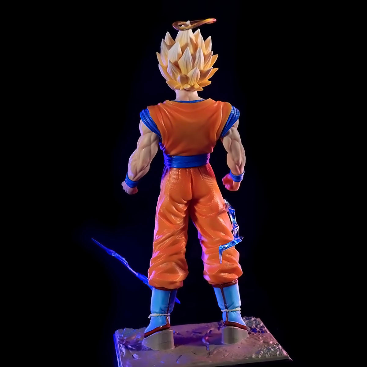 dragon ball - drt017 - anime dragon ball z figure ssj3 goku figure pvc super saiyan 3 goku collectible model toys gifts