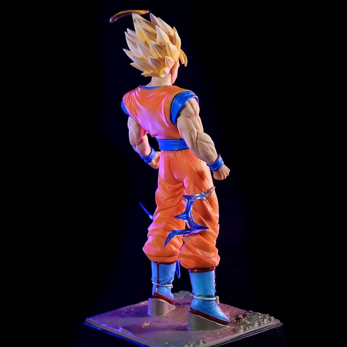 dragon ball - drt017 - anime dragon ball z figure ssj3 goku figure pvc super saiyan 3 goku collectible model toys gifts