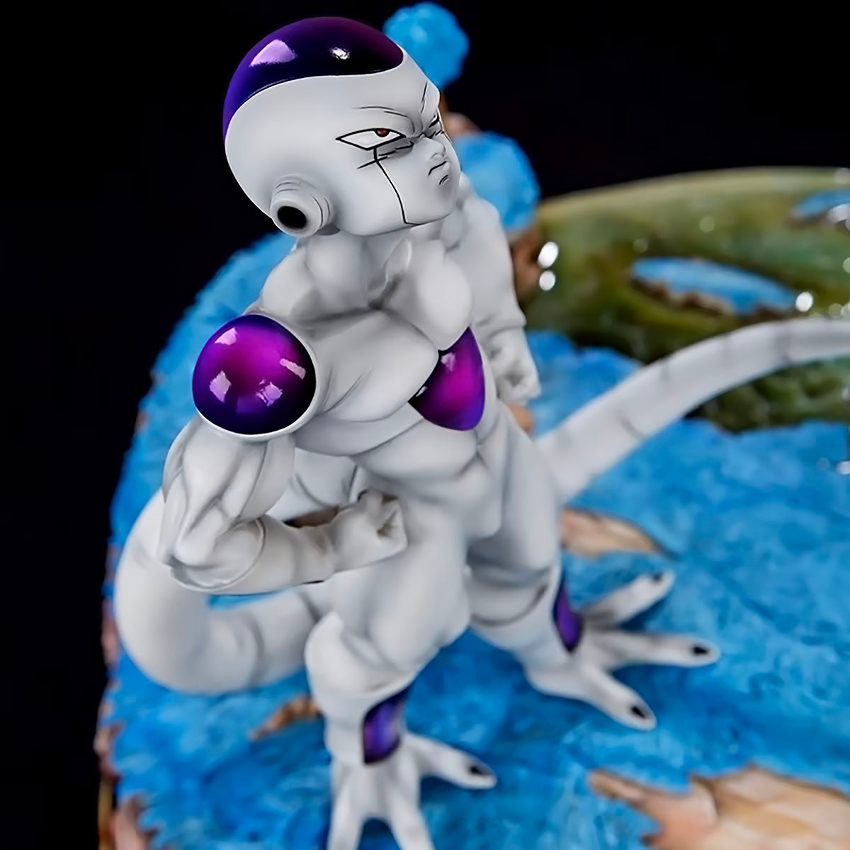 dragon ball - drt027 - dragon ball anime figures son goku frieza look each other figurine 23cm pvc statue model doll collection room decora toys gifts