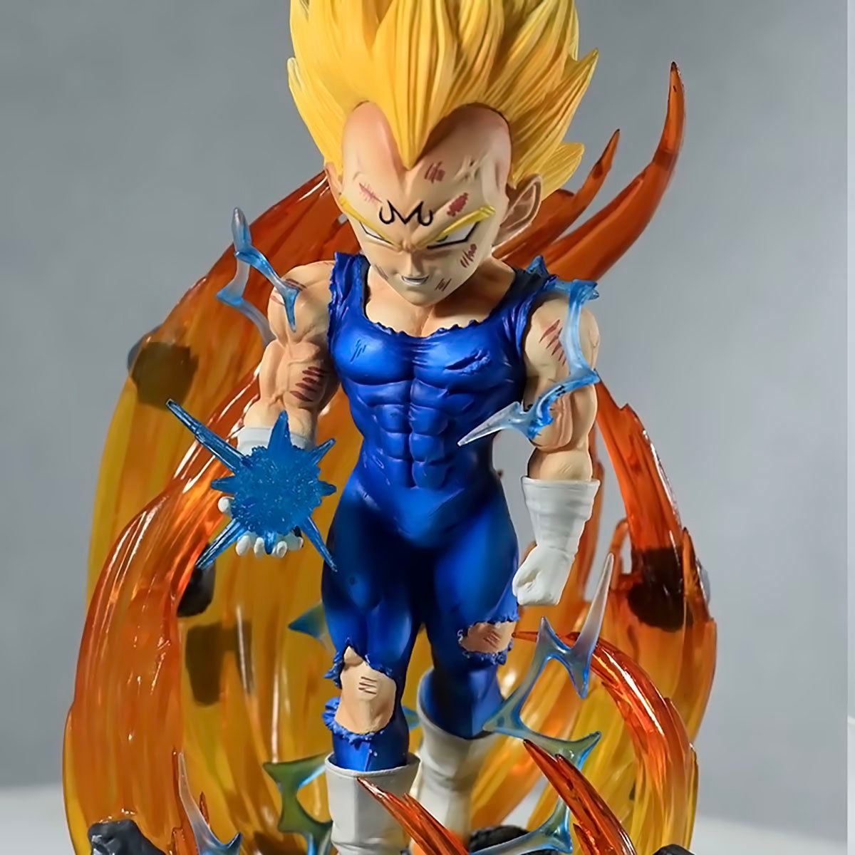 dragon ball - drt028 - anime dragon ball z majin vegeta figure replace head pvc action figures vegeta figurine gk statue collection model toys