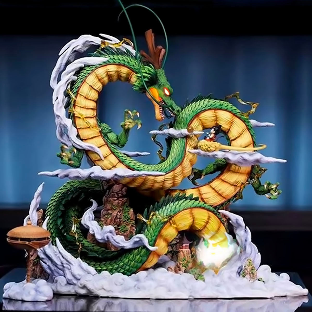 dragon ball - drt041 - anime dragon ball z figure son goku wish dragon shenron action figure pvc model statue collection desktop decoration toys