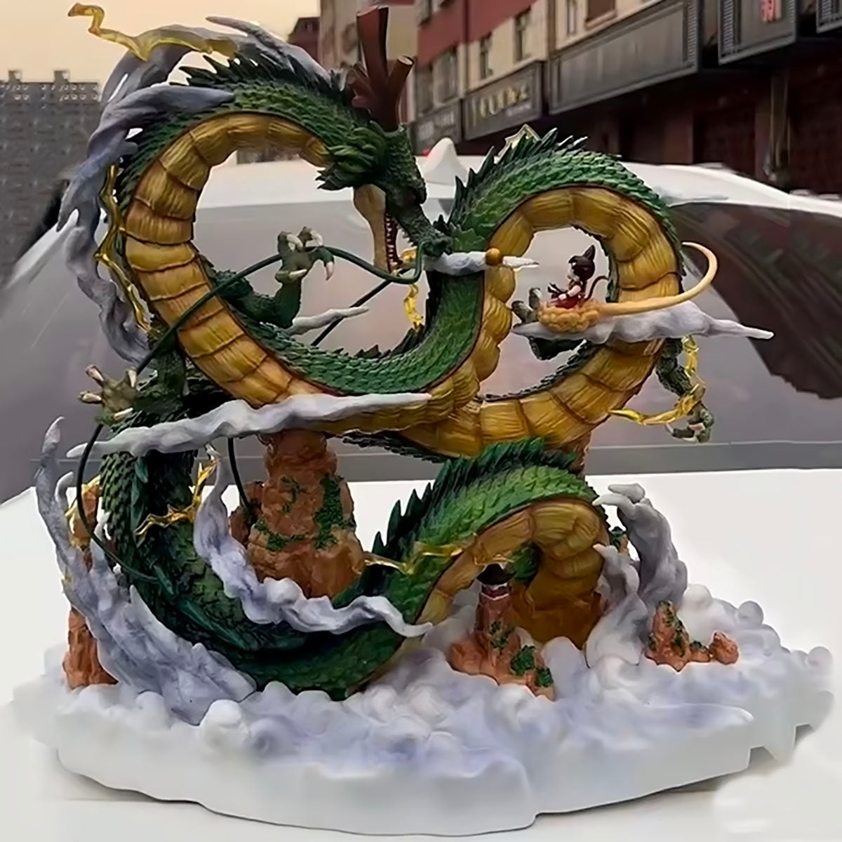 dragon ball - drt041 - anime dragon ball z figure son goku wish dragon shenron action figure pvc model statue collection desktop decoration toys
