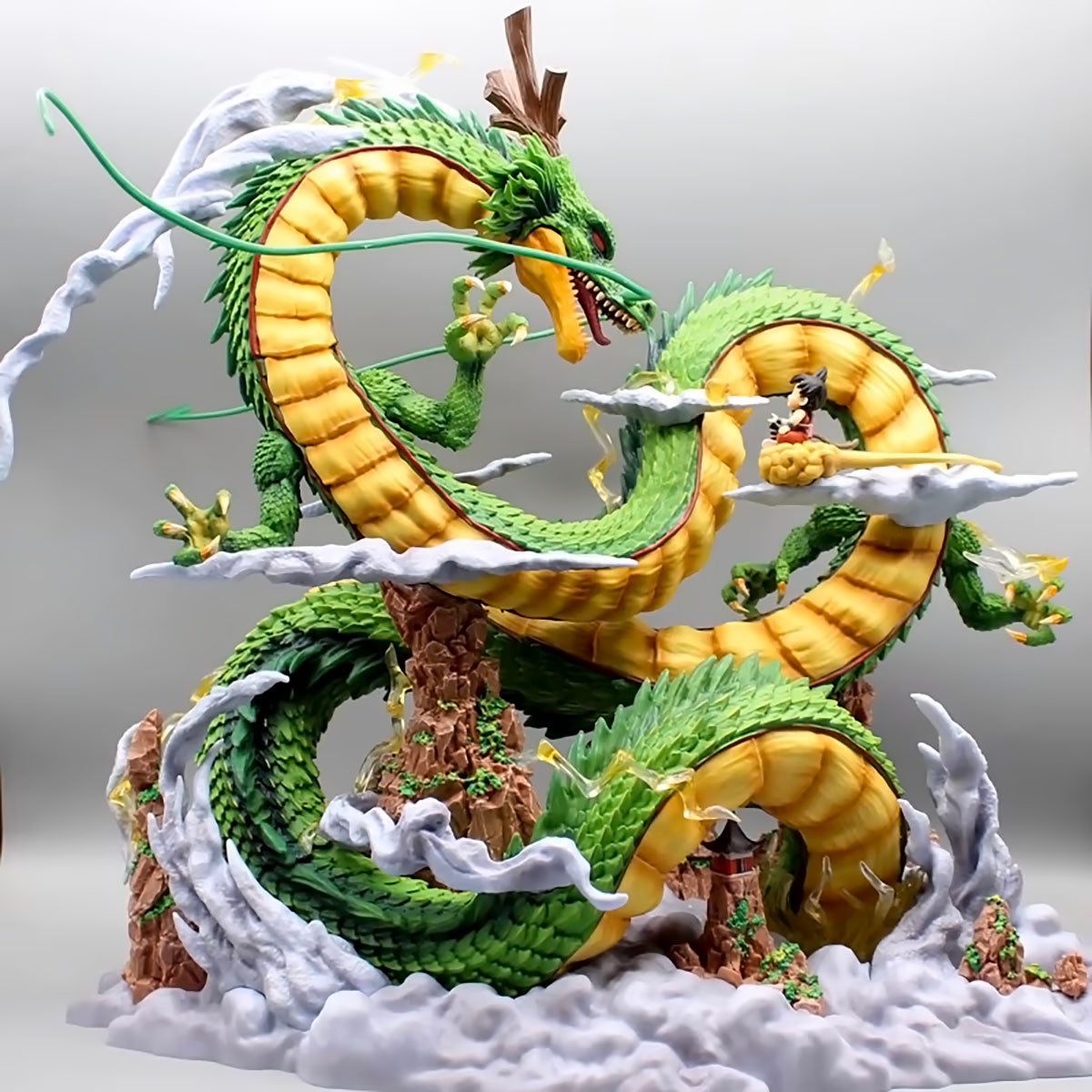 dragon ball - drt041 - anime dragon ball z figure son goku wish dragon shenron action figure pvc model statue collection desktop decoration toys
