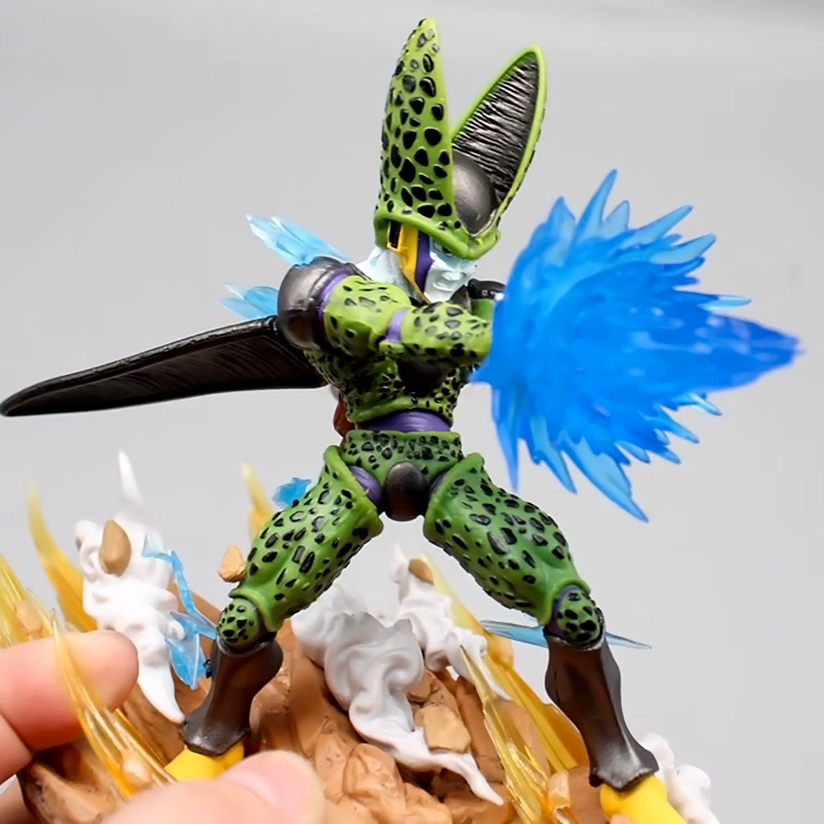 dragon ball - drt043 - dragon ball z anime figure son goku kamehameha figures cell kakarotto super saiyan collectible toy model doll model toys gifts