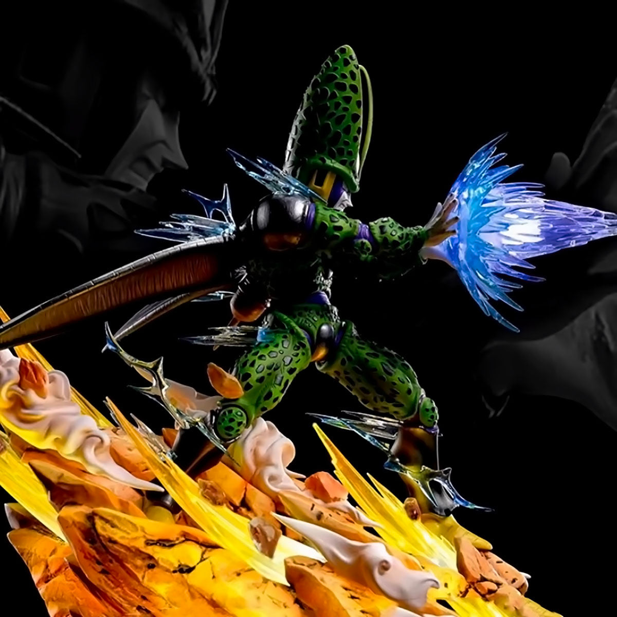 dragon ball - drt043 - dragon ball z anime figure son goku kamehameha figures cell kakarotto super saiyan collectible toy model doll model toys gifts