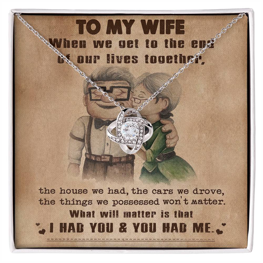 (x1d) to my wife-carl & ellie-up (2009 film) -i had you and you had me-necklace