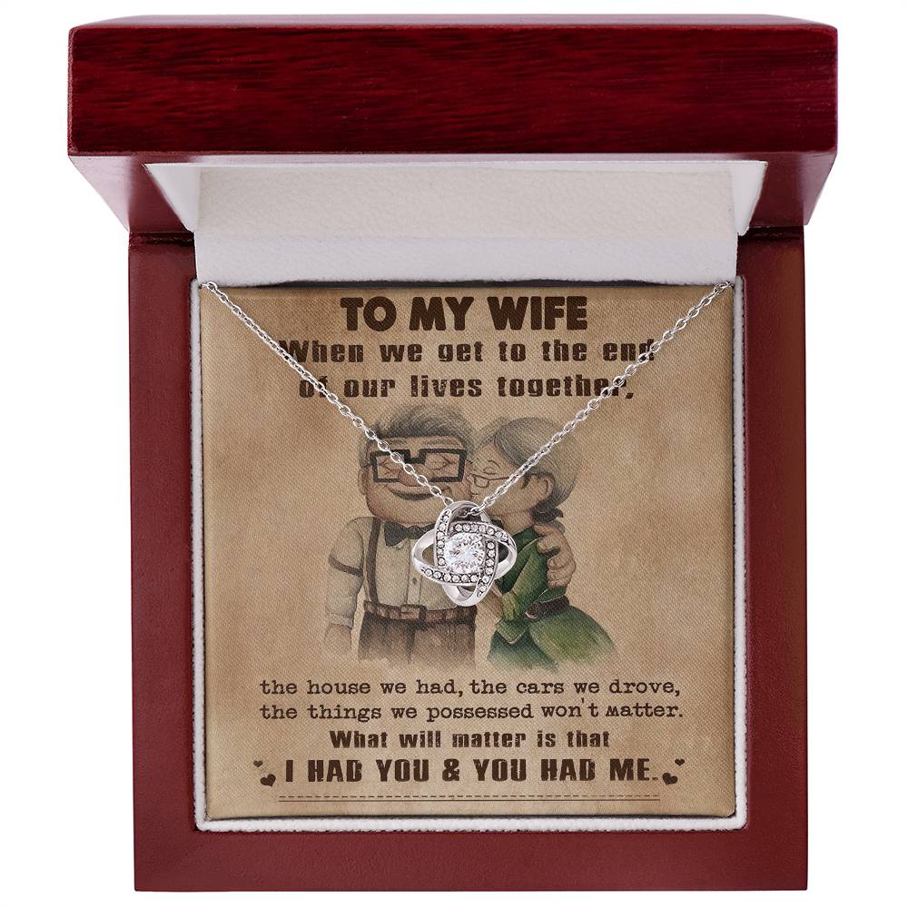 (x1d) to my wife-carl & ellie-up (2009 film) -i had you and you had me-necklace