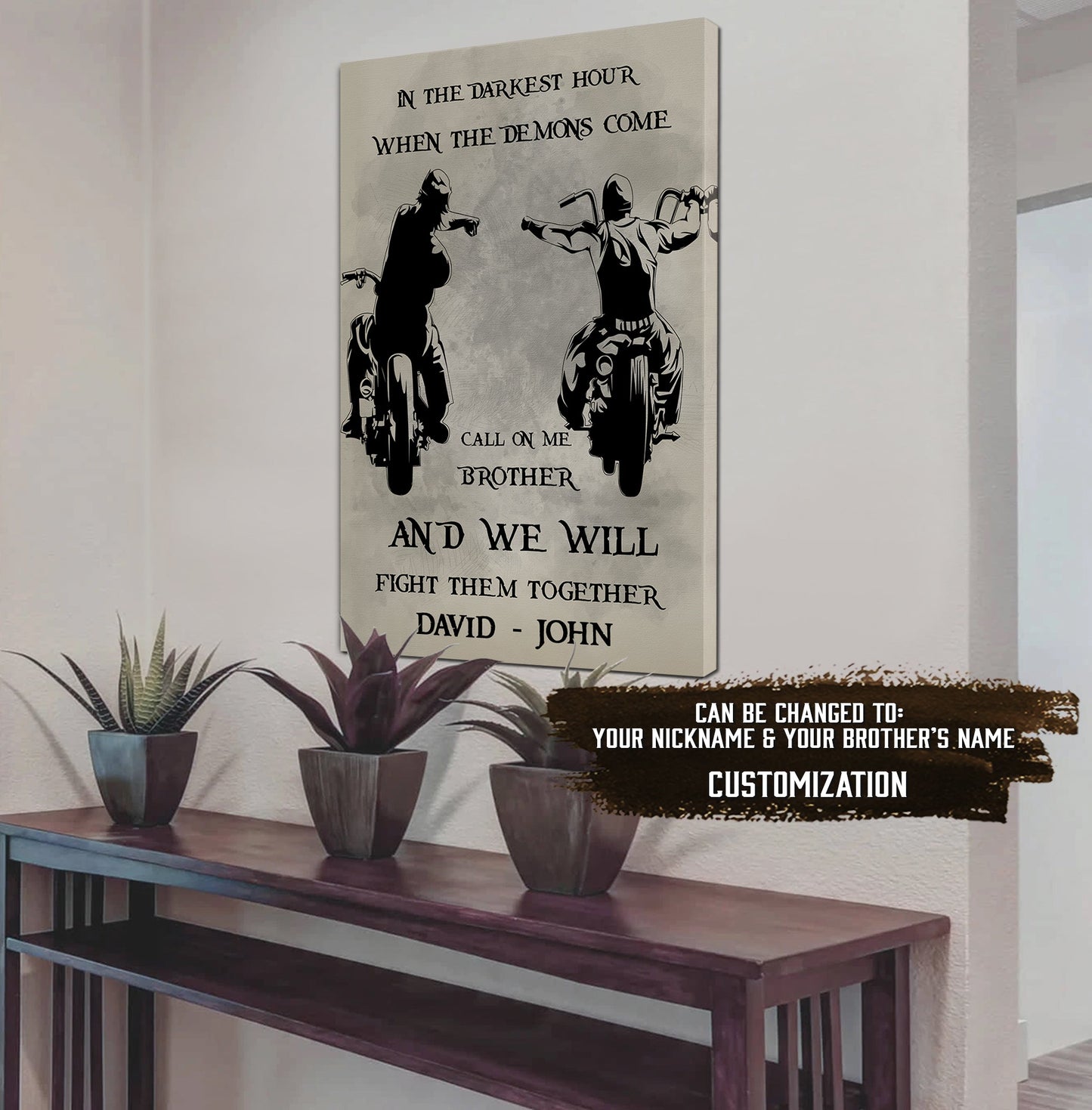 (cv24a) call on me brother- dragon ball - goku vegeta- soldier - naruto - canvas poster all style
