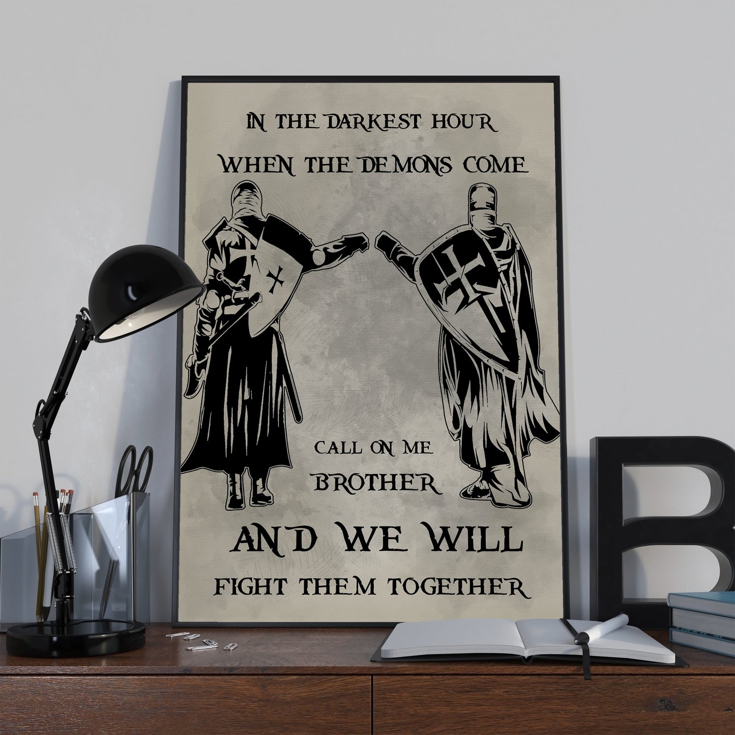 (cv24a) call on me brother- dragon ball - goku vegeta- soldier - naruto - canvas poster all style