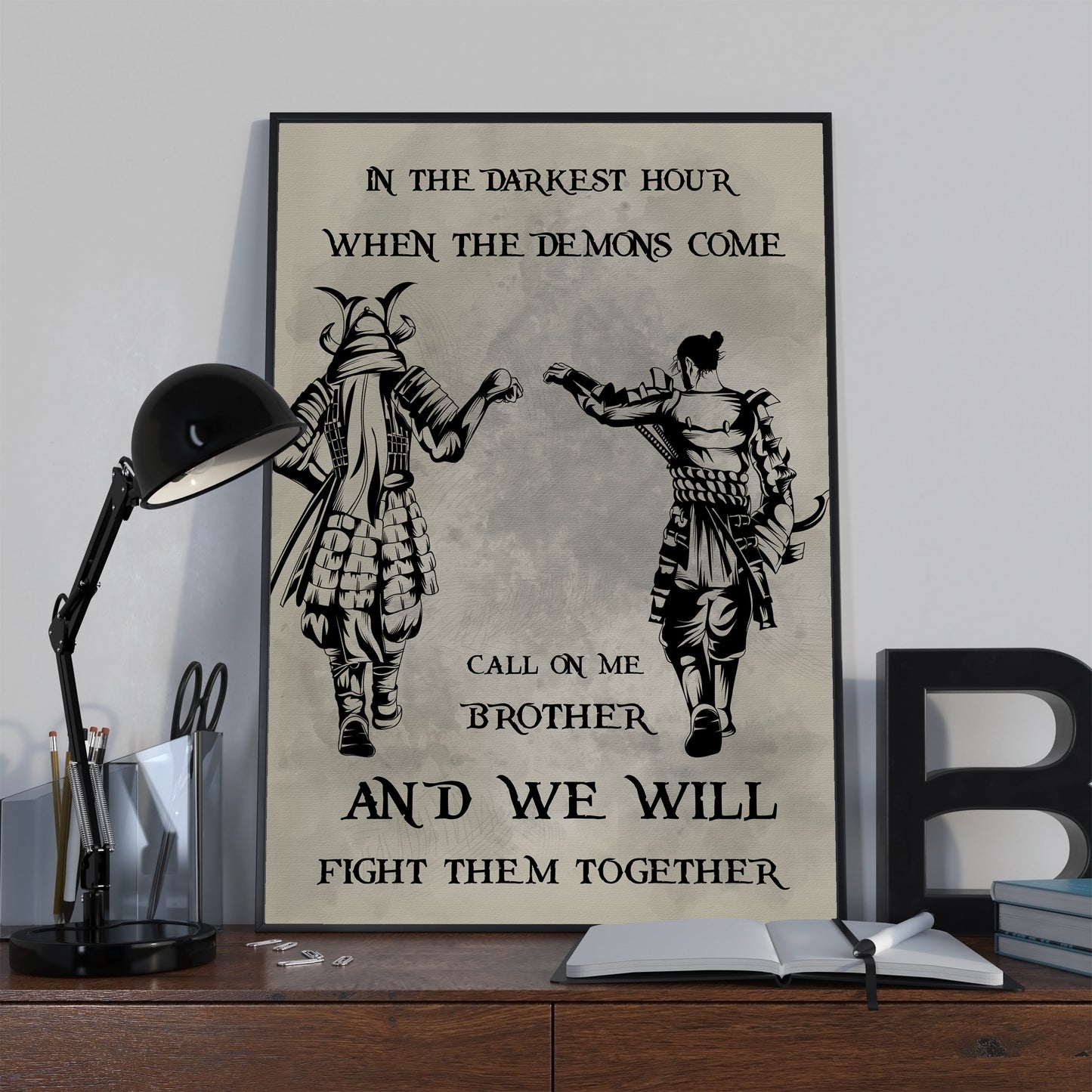 (cv24a) call on me brother- dragon ball - goku vegeta- soldier - naruto - canvas poster all style