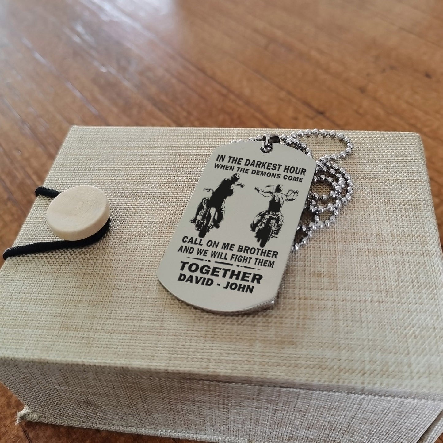 br1b call on me brother - dragon ball - goku vegeta- soldier - naruto - engraved dog necklace all style