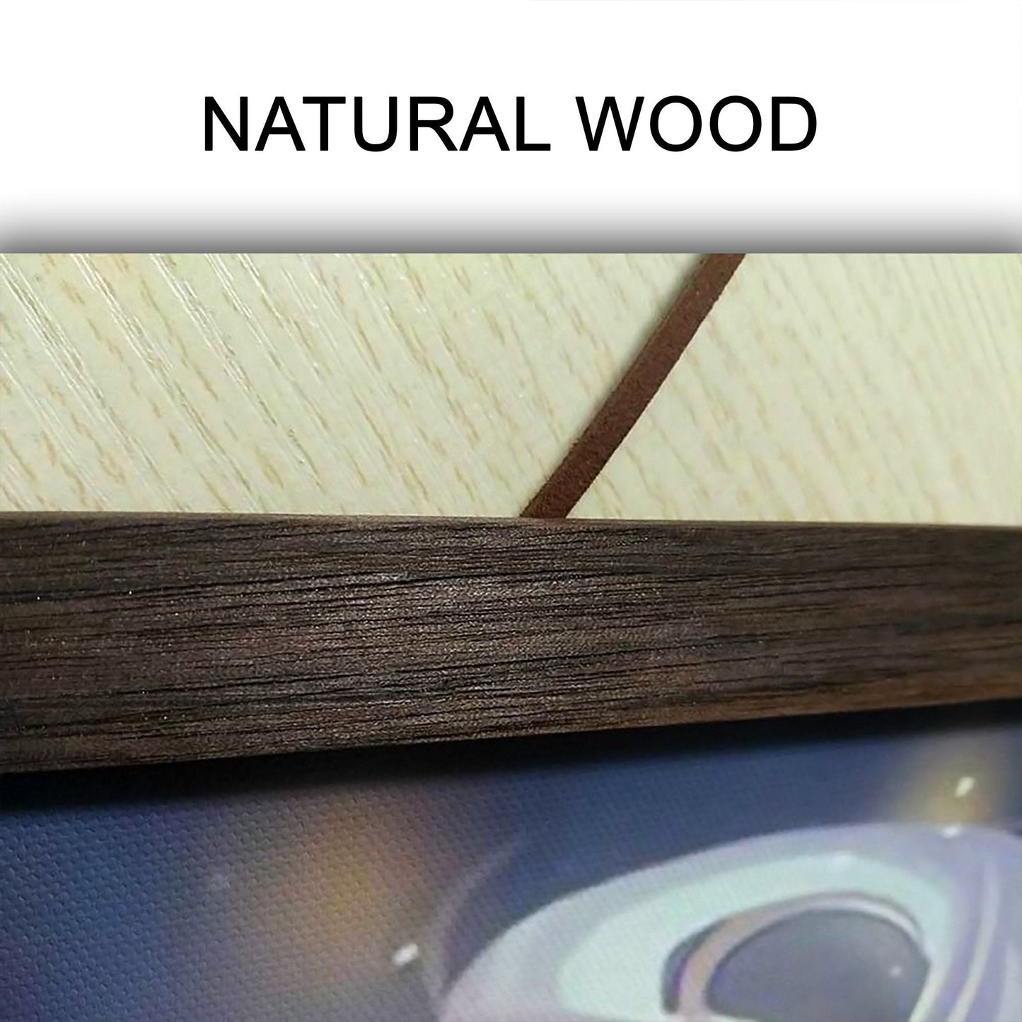 vk023 - nobody is born a warrior - ragnar - viking canvas with the wood frame